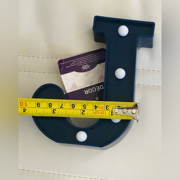 3 LED light up Assorted alphabet letters (A B C J K L M S) new - Picture 2 of 16